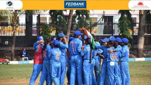 India Women won by 8 runs in Fedfina Womens T20 Bilateral Cricket Series For The Blind 2023-5