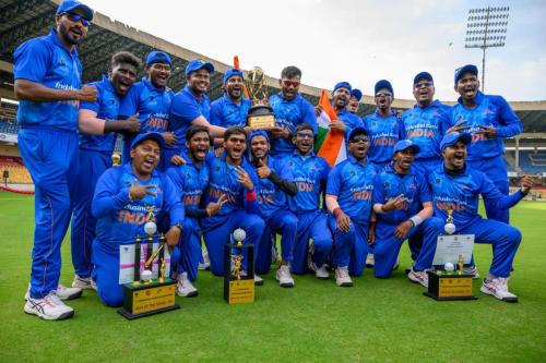 India won by 120 runs in final’s of 3rd T20 World Cup Cricket for the Blind 2022-5