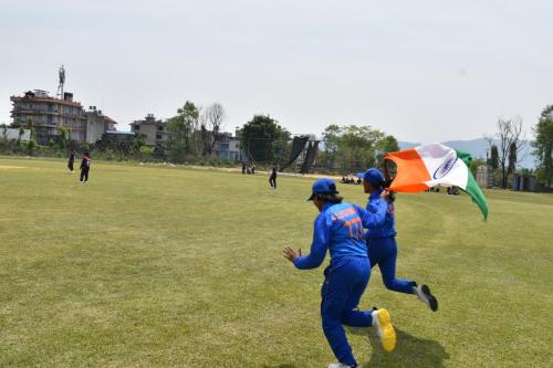 India won by 9 wickets in India-Nepal Women Bilateral T20 Cricket Series for the Blind-2