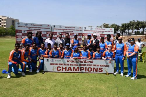 IndusInd Bank Mens Bilateral T20 Cricket Series For The Blind 2025 finals-1