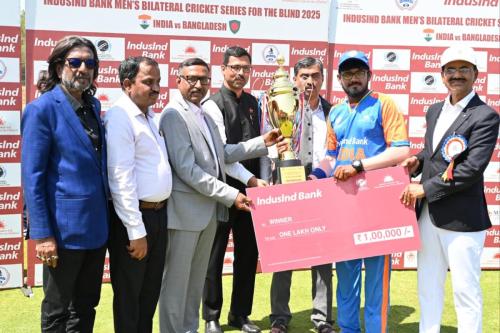 IndusInd Bank Mens Bilateral T20 Cricket Series For The Blind 2025 finals-3