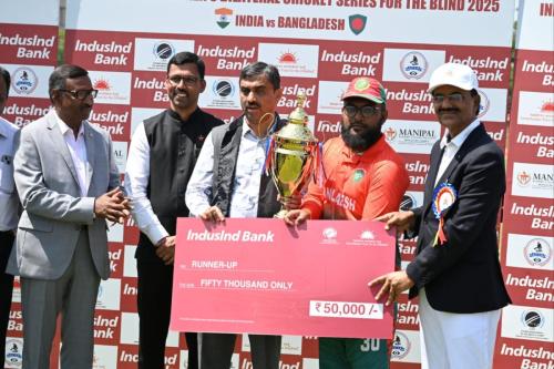 IndusInd Bank Mens Bilateral T20 Cricket Series For The Blind 2025 finals-4