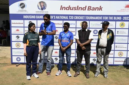 Karnataka Women won by 10 wickets in 1st Semi Finals of IndusInd Bank Women’s National T20 Cricket Tournament for the Blind 2023-11