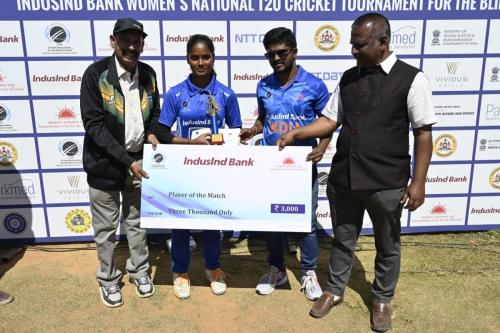 Karnataka Women won by 10 wickets in 1st Semi Finals of IndusInd Bank Women’s National T20 Cricket Tournament for the Blind 2023-12