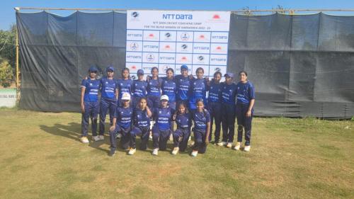 NTT Data cricket coaching camp in Karnataka for the upcoming Women’s National T20 Cricket Tournament for the Blind in 2023-1