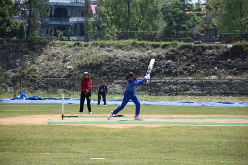 Nepal won by 8 wickets in India-Nepal Women Bilateral T20 Cricket Series for the Blind-3