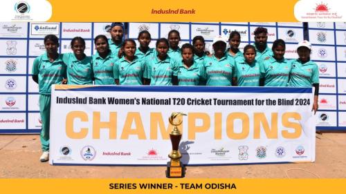 Odisha Women won by 6 wickets in Finals of IndusInd Bank Womens National T20 Cricket Tournament For The Blind 2024-3