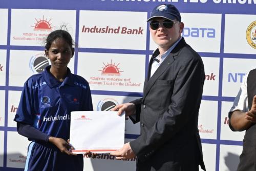 Odisha Womens won by 10 wickets in 2nd Semi Finals of IndusInd Bank Women’s National T20 Cricket Tournament for the Blind 2023-10