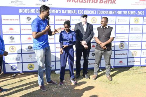 Odisha Womens won by 10 wickets in 2nd Semi Finals of IndusInd Bank Women’s National T20 Cricket Tournament for the Blind 2023-11