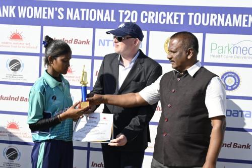 Odisha Womens won by 10 wickets in 2nd Semi Finals of IndusInd Bank Women’s National T20 Cricket Tournament for the Blind 2023-9