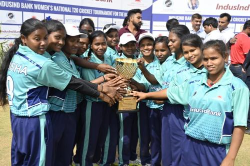 Odisha Womens won by 8 wickets in Finals of IndusInd Bank Women’s National T20 Cricket Tournament for the Blind 2023-6
