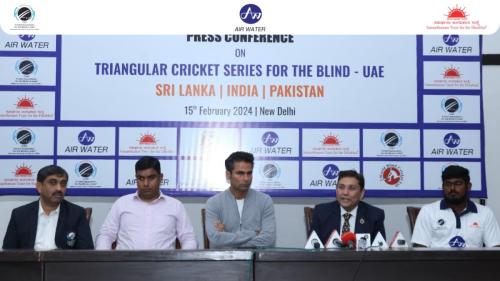 Proud to reveal our Captain and Vice- Captain for the mens blind cricket triangular series in Dubai by Mr.Mohammad Kaif-2