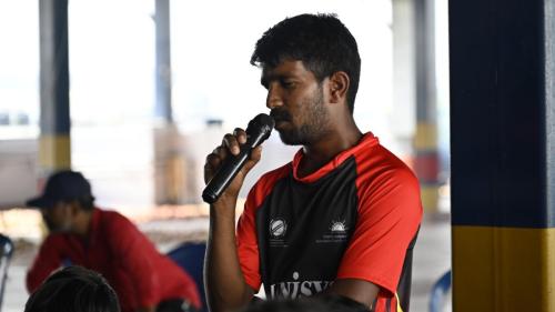 The closing ceremony of Transforming  Empowering Blind Men through Skilling & Cricket Coaching- Karnataka, organized by Unisys in partnership with Samarthanam Trust For The Disabled-5