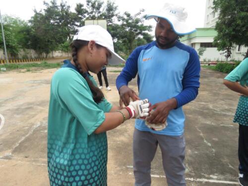 The first and second day of 8th coaching camp held at R.D Women's University-2