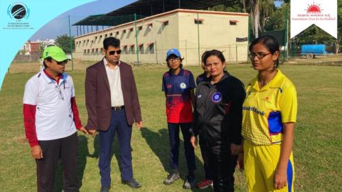 Thrilling clash at Hindu National School Dehradun for the 2nd qualifier of the 4th Womens National-3