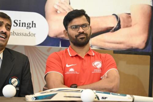 Yuvraj Singh supports Cricket for Blind becomes brand ambassador for 3rd T20 World Cricket Cup for the Blind-2