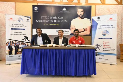 Yuvraj Singh supports Cricket for Blind becomes brand ambassador for 3rd T20 World Cricket Cup for the Blind-3